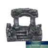 1 pezzo decorazione acquario abbellimento retrò acquario acquario quadrato pietra romana pilastro decorazione acquario pietra resina