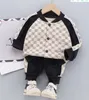 Baby Boy Clothes Sets Autumn Casual Girl Clothing Suits Child Suit Sweatshirts + Sportbroek Spring Kids Suits, voor 9m-5T