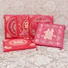 Chinese Red Seat Back Cushion New Year Valentine's Day Wedding Gifts Home Decor Sofa Blend Kneel Square Bay Window Soft Pillows