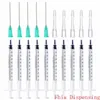 wholesale 1ml Syringe with 18G 1.5 Inch Blunt Needle and Plastic Needle with Matching Cap Pack of 10
