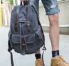 Men's Military designer Canvas School Bags Zipper Rucksacks Laptop Travel Shoulder Mochila Notebook bag Vintage College luxurys Backpacks