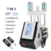 Cryolipolysis Fat Freeze Slimming Vacuum Ultrasonic Machine RF Cavitation Body Thunner Lipolaser Cellulite Removal Device 3 Cryo Handtag