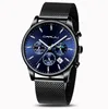 Crrju 2266 Quartz Mens Watch Hot, продавая повседневные часы для личности, популярные студенческие календарные часы.