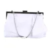 witte bruiloft clutch bag