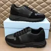 Mens Designer Sneakers Prax 01 Leather Lace-Up Elegant Runner Trainers Nylon Luxury Shoes Casual Shoes 6 Design With Box 276