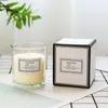 Romantiska glasburkar rökfria med lockrum Teablomma Candle Aromaterapi Gift Candele Profumate Home Decor De50lz