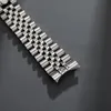 Titta på Bands Designer Strap Luxury Löstbältet Armband 313L Rostfritt stål Solid Curved 13 17 20 21mm för Designer Watch