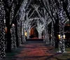 Forniture per feste Luci da giardino solari 12M 100LED String Light Illuminazione dell'albero di Natale Stringhe da patio impermeabili Solars Ghirlanda da giardino SN3178