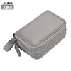 Wallets Antimagnetic RFID Genuine Leather Big Capacity Zipper Card Bag Korean Version Coinbag Wallet Men Coin Women Money Purse7638236