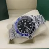 GMT -serie Men's Watch M126710 Sapphire Mirror Waterdichte roestvrijstalen keramische machines200G