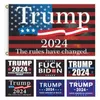 Groothandel 2024 Trump-vlaggen 90 * 150 cm Kick Biden-campagnevlag