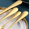 Set di stoviglie Confronta con articoli simili Posate in argento dorato posate per uso alimentare set di posate in argento con coltello forchetta cucchiaio cucchiaino FF032203