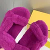 wool Sandals Womens Shoes Fashion Front Rear Strap Casual Top quality Flat heels comfortable factory footwear Luxury Designer Sandal