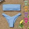 bandeau swimsuit tummy control