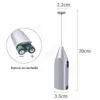 Electric Handheld Stainless Steel Coffee Milk Frother Foamer Drink Electric Whisk Mixer Battery Operated Kitchen Egg Beater Stirrer DAA348