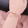 Link Chain 2022 Crystal Bracelet Women's Korea Fashion Red Grain Stone Gourd Bangles Jewelry Manufacturers Wholesale Hand Accessories