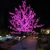 LED Cherry Blossom Tree Light 864pcs LED Bulbs 18m Height 110220VAC Seven Colors for Option Rainproof Outdoor Usage Drop3228565