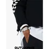 Chains Outworks Hip Hop Punk 1017 ALYX 9SM ROLLERCOASTER TRACK PVC Letter Logo Buckle Bracelet For Men Women Girls Jewelry198a