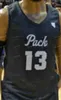 Sj NCAA College Nevada Wolf Pack Maillot de basket-ball 10 Caleb Martin 11 Cody Martin 12 Sj Sj Anderson 14 Lindsey Drew cousu sur mesure