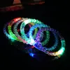 Jouets pour enfants en gros Bracelet lumineux éclairé par LED Accessoires de performance de concert Bubble Flash Perles et bulles Interactive 1932 Y2