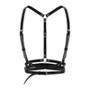 Cintos Punk Cintura Cinto Mulheres Halloween PU Couro Skinny Body Harness Corset Colete Ajustável para Festa Strap A8U11170566