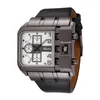 Orologi da polso oulm 3364 sport orologio super grandi uomini orologi quadrati quadranti a largo cinturino largo men039s quarzo orologio maschio reloj hombre5323410