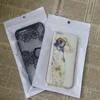 white Clear pearl Plastic bag OPP packing zipper lock Retail Packages PVC for Case iphone 6 plus Samsung KK0046HY