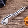 Cuchilla de cuchillo plegable de acero inoxidable Mini Pocket Knives de bolsillo Al aire libre Campo Táctico Combate Knifes Herramienta de supervivencia 8 colores