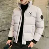 2024 Jott Printed Outdoor Thick Jacket Mens Sports Fashion Waterproof Warm Cotton Coat