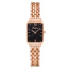Lvpai Brand Watch for Women Luxury Square Ladies Wrist Watch Bracelet Set Green Dial Rose Gold Chain Female Reloj Mujer208N4926027