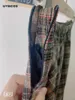 弾性ウエストビンテージスカートプラスサイズの格子縞のスカート女性のハイウエストスクールガールズミッドカーフプリーツスカート210712
