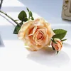 Ins högkvalitativa realistiska dagliga heminredning El Artificial Flower Rose Bouquet Wedding Placement 205 V26311299