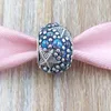 925 Sterling Silver Beads Oceanic Starfish Charm passar europeisk pandora stil smycken armband halsband 791905czf annajewel