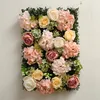 3D 40X60 cm Seta Artificiale Rosa Fiore di Ortensia Muro ins Simulazione Sfondo Decor Matrimonio Casa Decorazione Di Natale