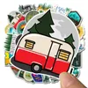 50pcslot Skateboard Travel Adventure Adesions Camping Games Camping Decalscale per graffiti fai -da -te per scooter per chitarra per casco per taccuini Car7469003