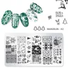 Roestvrij Nail Art Stamping Plates Kit voor nagels Schilderij ontwerp stempel alles Manicure Accessoires en Gereedschap NAP006