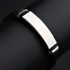 2020 Hoge Kwaliteit Mode Rvs Cortex Armband Armbanden Mannen Black Sier Kleur Koolstofvezel Armbanden voor Mannen Sieraden
