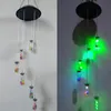Solar Powered Wind Chimes Light Lamp Hanging LED Garden Yard Color Changing - #01