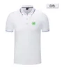 VFL Wolfsburg herr- och kvinnors polo-skjorta Silkbrokad Kort ärm Sports Lapel T-shirt-logotyp kan anpassas