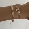 braceletes de cadeia robusto
