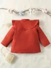 Baby Statement Collar Corduroy Coat SHE