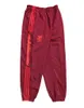 Moda uliczna West Season 6 spodnie dresowe mężczyźni kobiety wysokiej jakości CALABASAS Stripe Jogging West spodnie ze sznurkiem G10072122