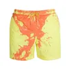 Color-changing Swimming Trunks Men Swim wear Swim Shorts Men Beach Shorts Briefs Boxer Sunga Discoloration Swimsuit Men