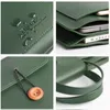 Briefcases 15.6 Inch Macbook Laptop Bags For Men Luxury Handbags Women Designer Document Bag Brief Case Fashion PU Leather