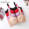 FallSweet Big Size Bras Push up Large Cup bras E F cup lace women underwear lingerie 105 110 sostenes mujer grande 210728