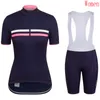 Women cycling Jersey RCC Rapha Pro Team road bicycle tops bib shorts suit summer quick dry Mtb bike Outfits Racing clothing outdoor sports uniform Y21032301