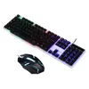 mouse e teclado com fio de combinação