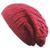 Cappelli da esterno 2021 Donne di Inverno Cappello Lavorato A Maglia Twist Design Beanie delle Donne di Autunno Caldo Del Cranio Cap Cofano Femme Gorros Mujer Invierno Chapeu