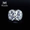 Kuololit 100% Natural Moissanite Loose Gemstone för anpassning av smycken Kudde Skärning VVS1 Vit D Solitaire för handgjord DIY H1015