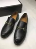 Designer Luxury Mens Womens Äkta Läder Genom Loafers Med Horse Annitbit Män Kvinnor Slips På Lägenheter Skor Många Stilar Storlek E Tingfengf